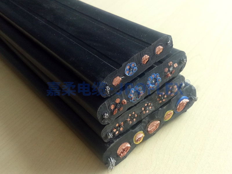 天车扁电缆(天车悬挂随行专用柔性扁电缆)