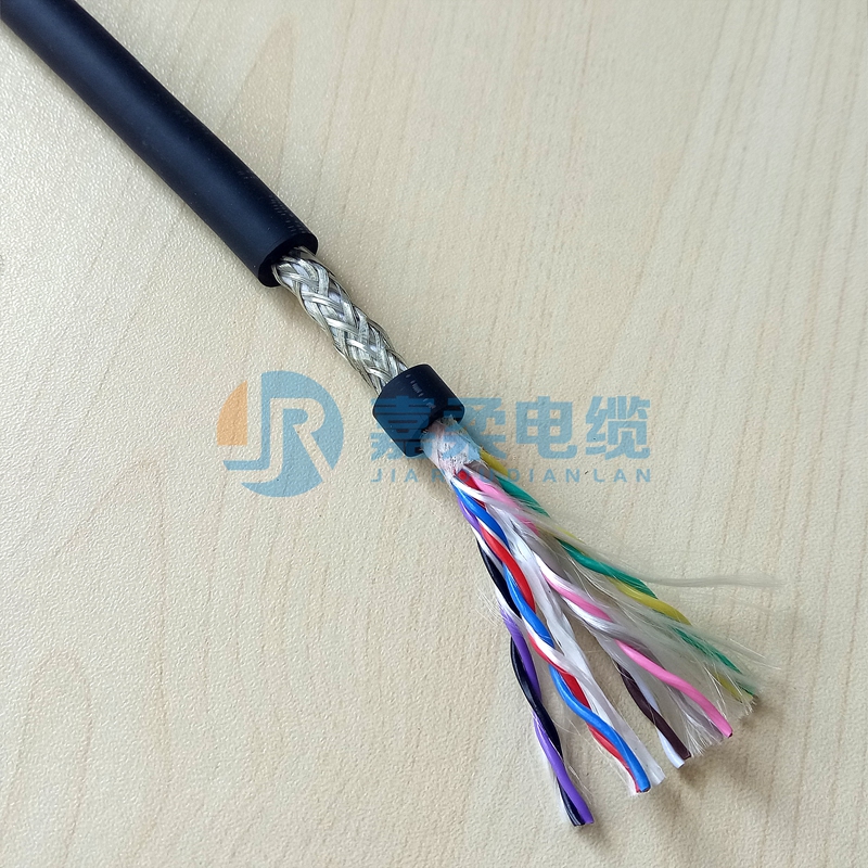 双绞屏蔽高柔性TRVVSP拖链电缆