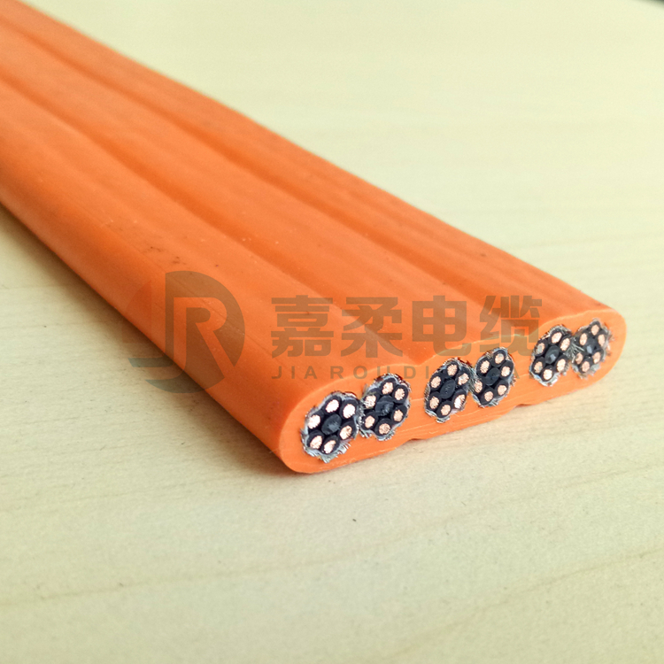 屏蔽型拖链扁电缆(TRVVBP)
