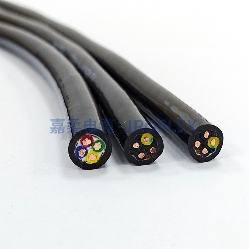 高柔性工业机器人专用拖链电缆 高柔性工业机器人专用拖链电缆