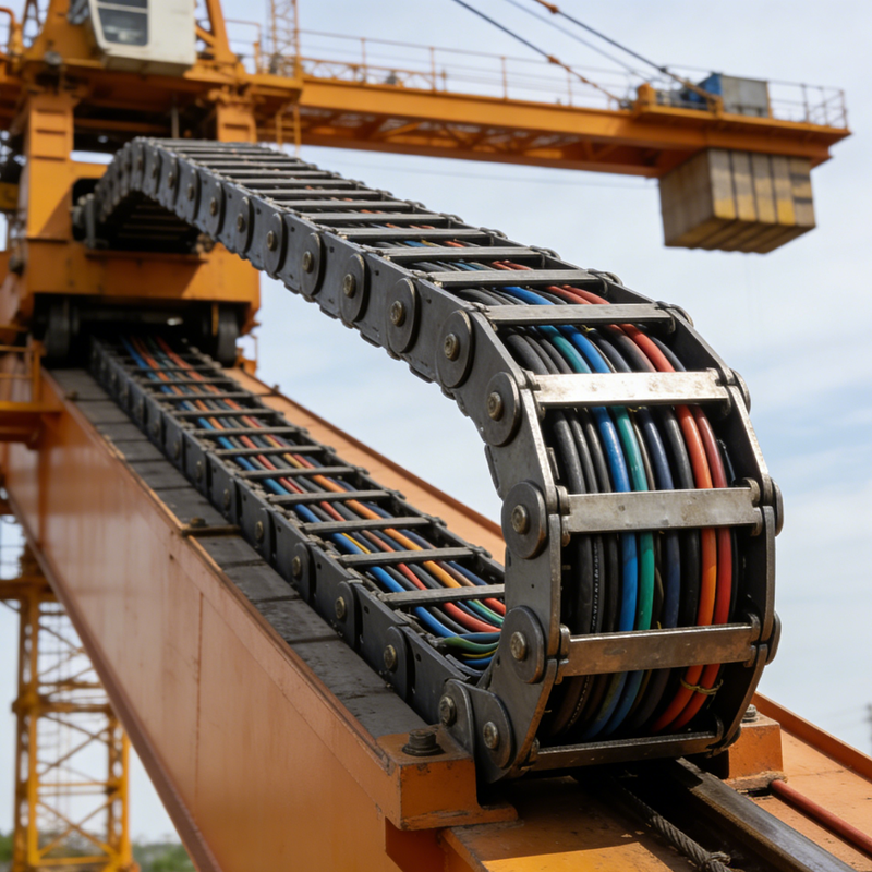 户外拖链电缆应用场景展示