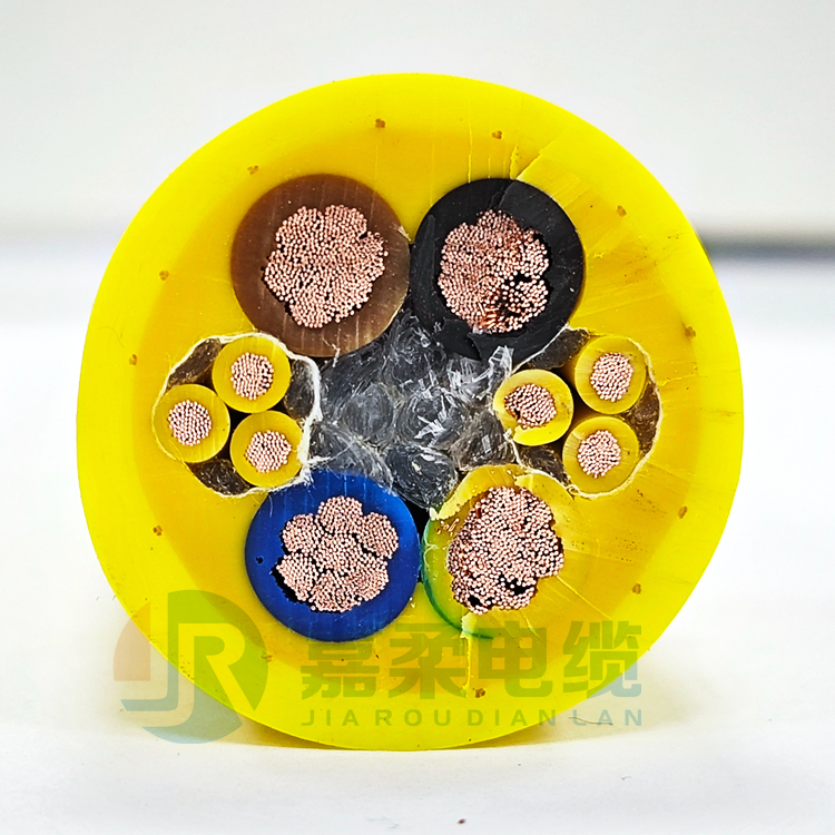 垃圾吊抓斗电缆4G16+6x2.5