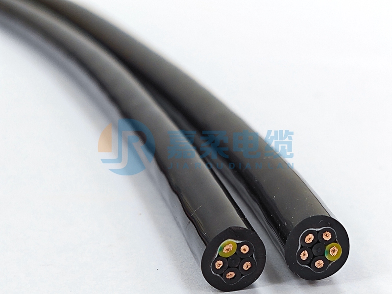 PUR拖链电缆(拖链专用高柔性聚氨酯电缆)