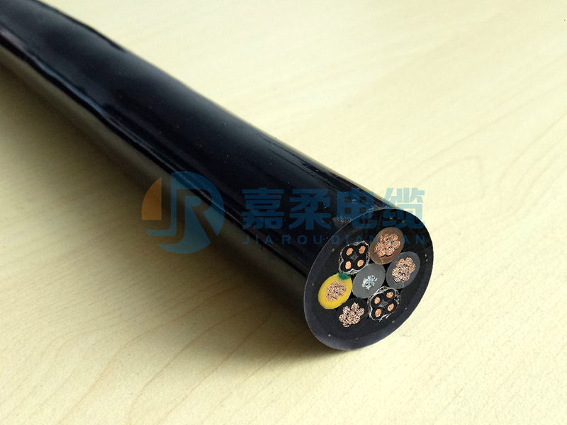 垃圾吊电缆RLR4*16+8*1.5(聚氨酯双护套结构)