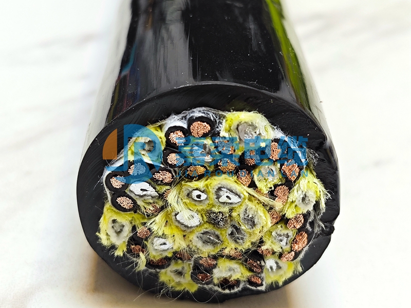 带铅珠链蓄缆筐吊具电缆_防强风专用