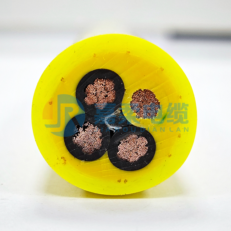 PUR垃圾吊电缆4G10不带钢丝型