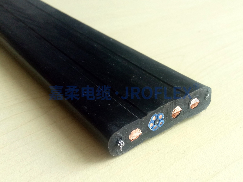 天车扁电缆(天车悬挂随行专用柔性扁电缆)
