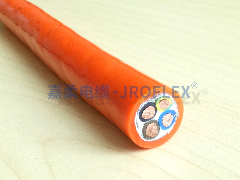 耐油耐腐蚀用PUR拖链电缆 耐油耐腐蚀用PUR拖链电缆