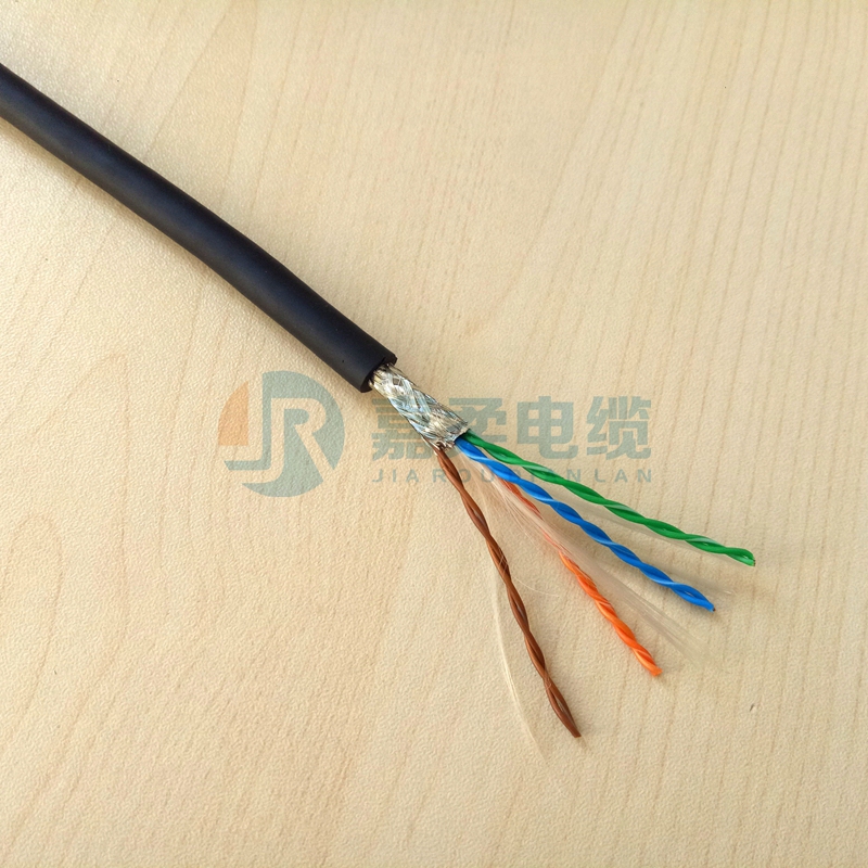 CAT5E高柔性超五类拖链网线(弹性体丁腈护套型) CAT5E高柔性超五类拖链网线(弹性体丁腈护套型)