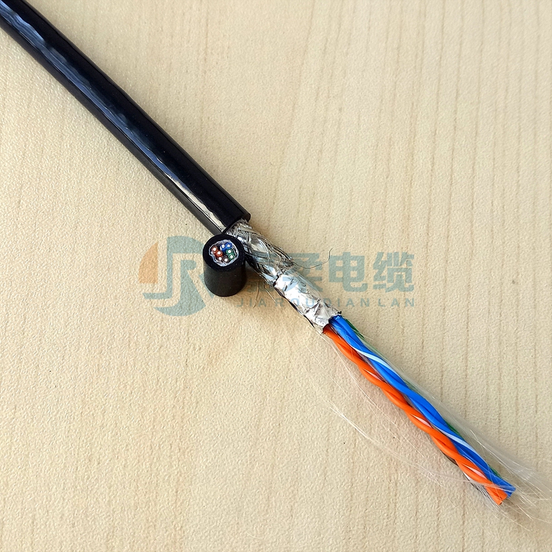 CAT5E高柔性超五类拖链网线(进口聚氨酯PUR型) CAT5E高柔性超五类拖链网线(进口聚氨酯PUR型)